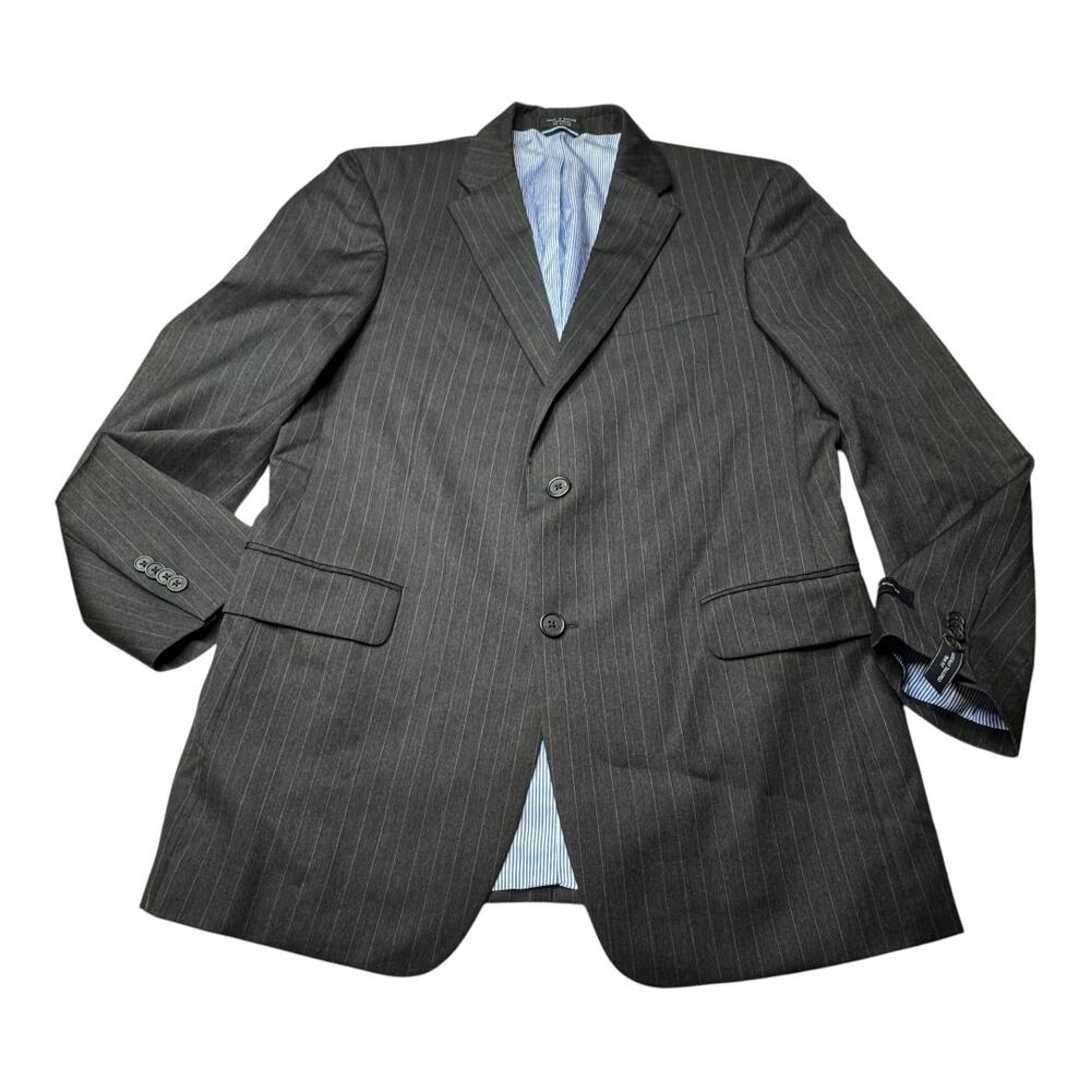 NWOT Tommy Hilfiger Blazer Suit Sport Dinner Jacket Pinstripe Coat Slim Fit 40R